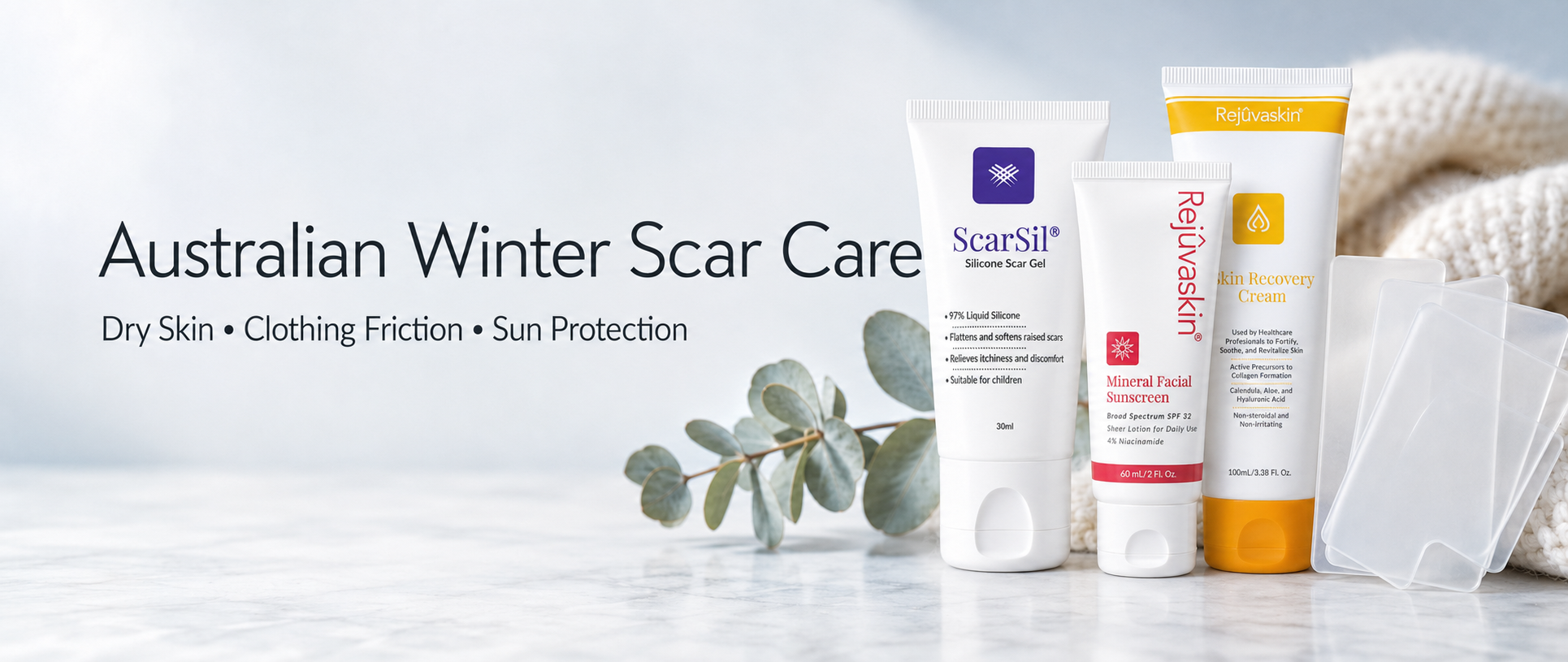 Australian Winter Scar Care: Dry Skin, Clothing Friction and Sun Protection