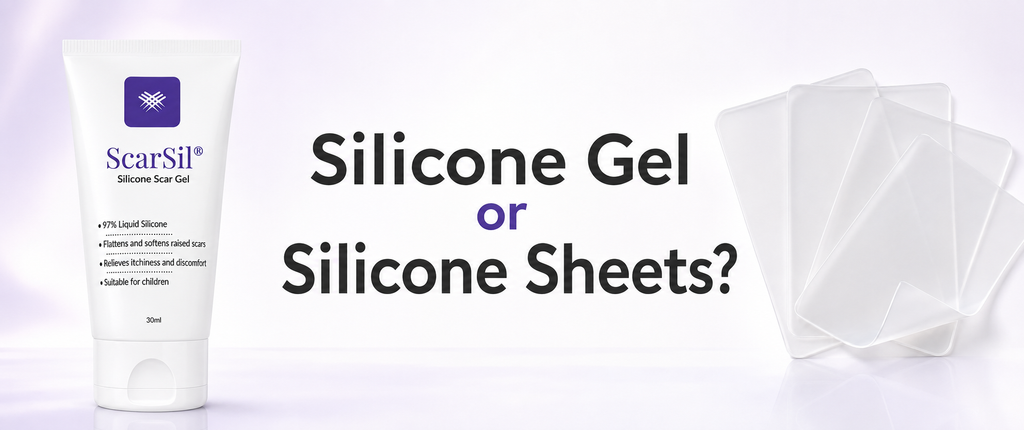 Silicone Scar Gel vs Silicone Scar Sheets:  Which Is Best for Your Scar?