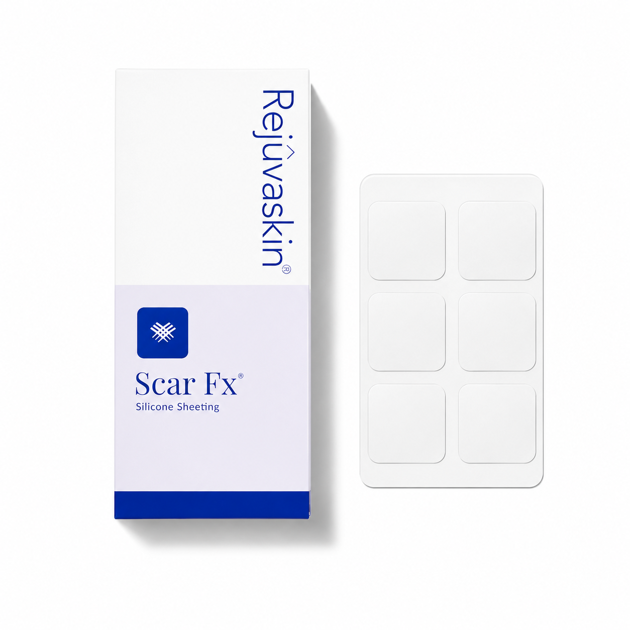Scar Heal Kit Precision Silicone Squares  (6 Pack) – 3.175cm