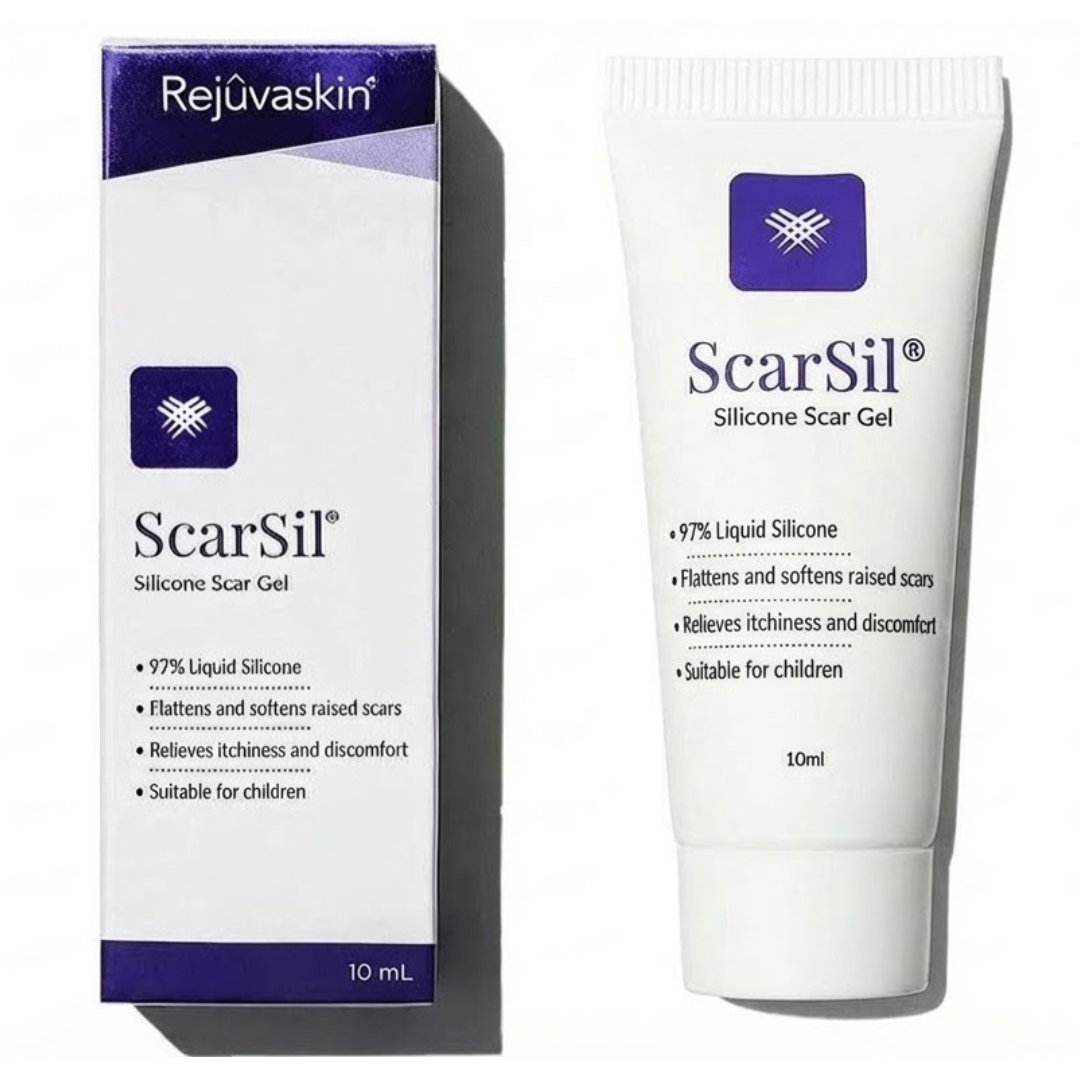 Rejuvaskin ScarSil Silicone Scar Gel 10mL