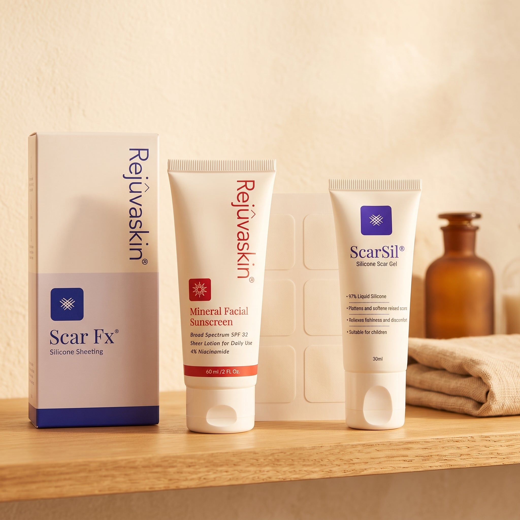 Skin Cancer Scar Repair System (Face & Small Incisions)