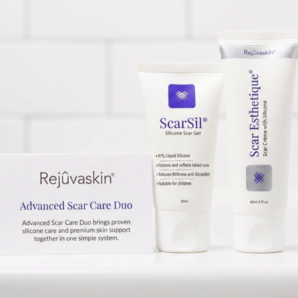 Rejuvaskin Advanced Scar Care Duo
