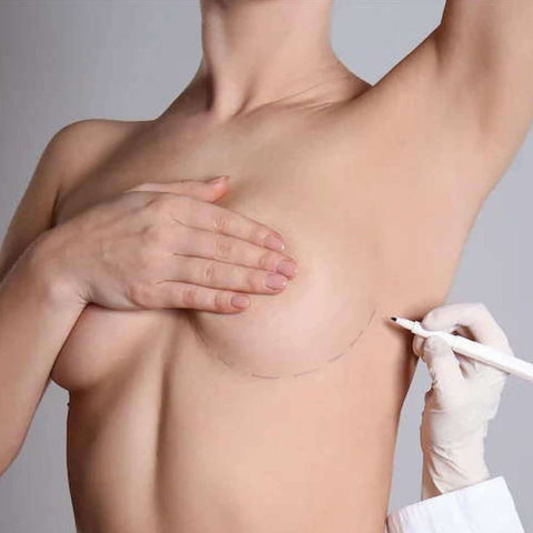 Scar Fx Silicone Sheet Breast Piece Pair